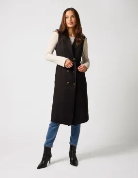 Plum Coat - Black