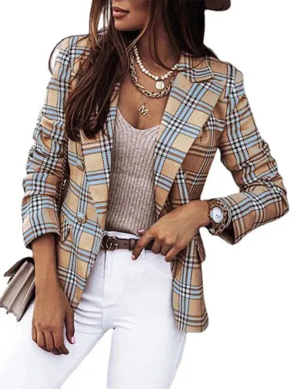 Printed Long Sleeve Women Coat
