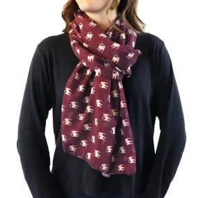 Pug Rectangle Scarf