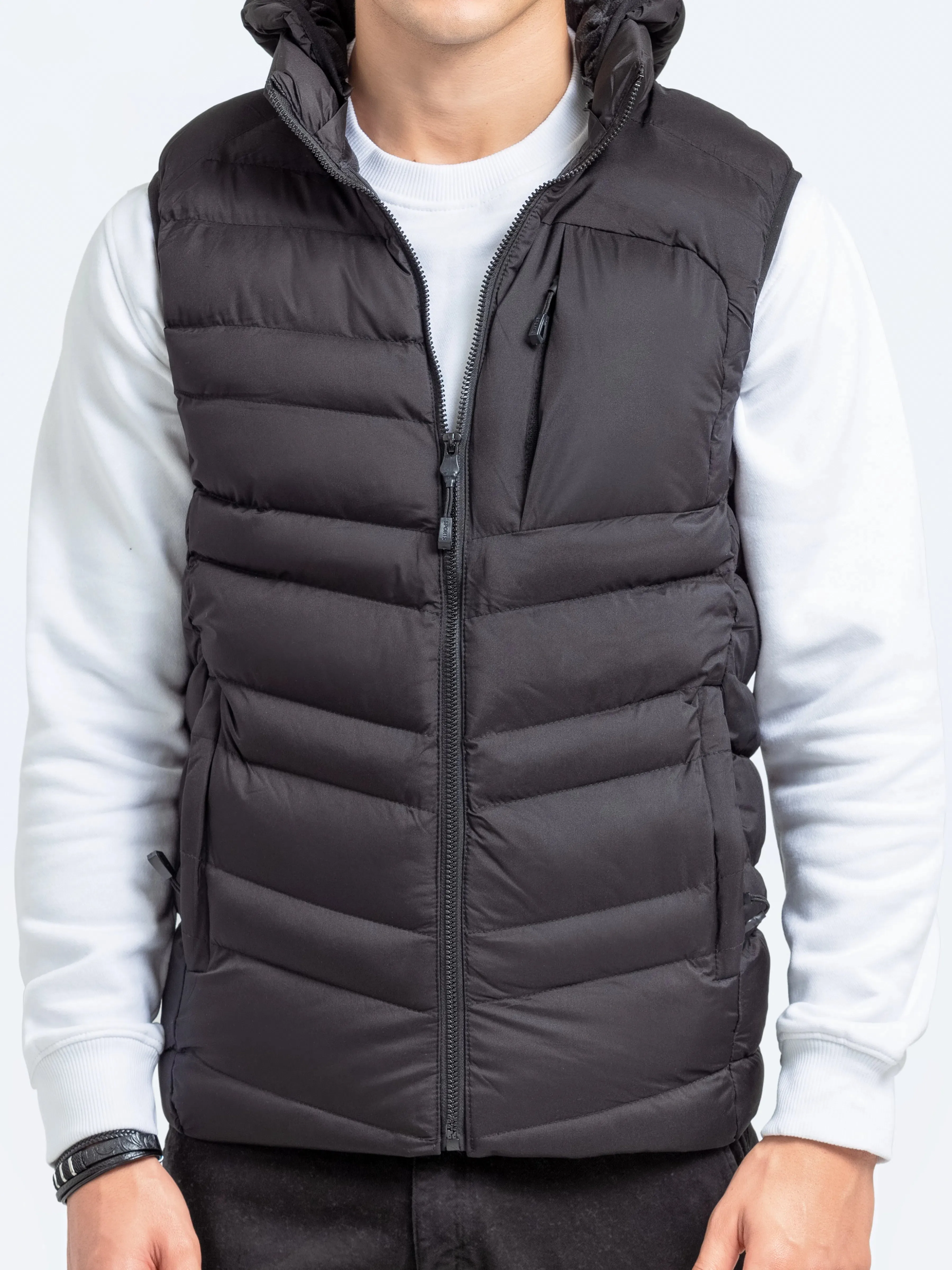 Quilted Gilet Jacket - FMTJP24-043