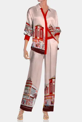 Rodeo Drive Print Full Sleeves Shirt