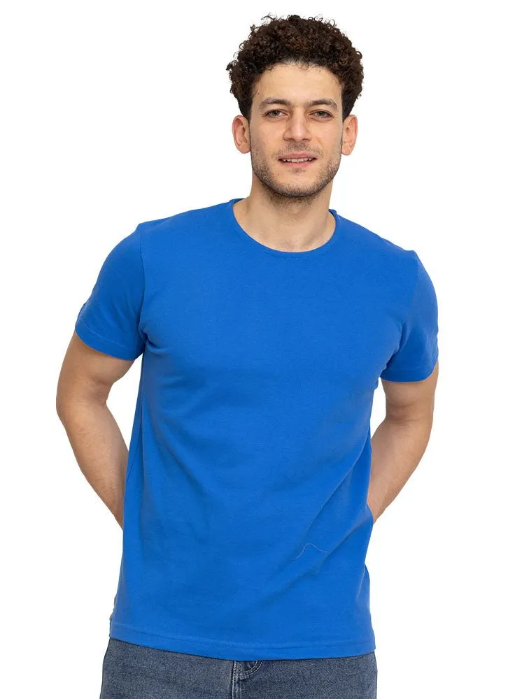 Royal Blue Round Bickeh