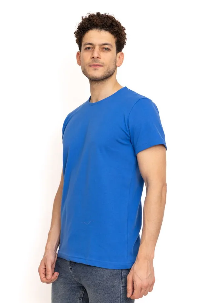 Royal Blue Round Bickeh