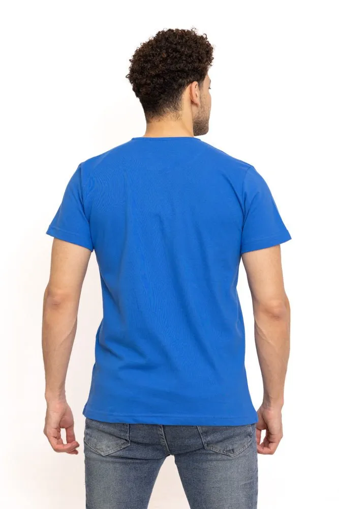 Royal Blue Round Bickeh