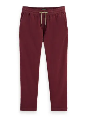 Scotch and Soda Fave Pincord Jogger - Bordeaux