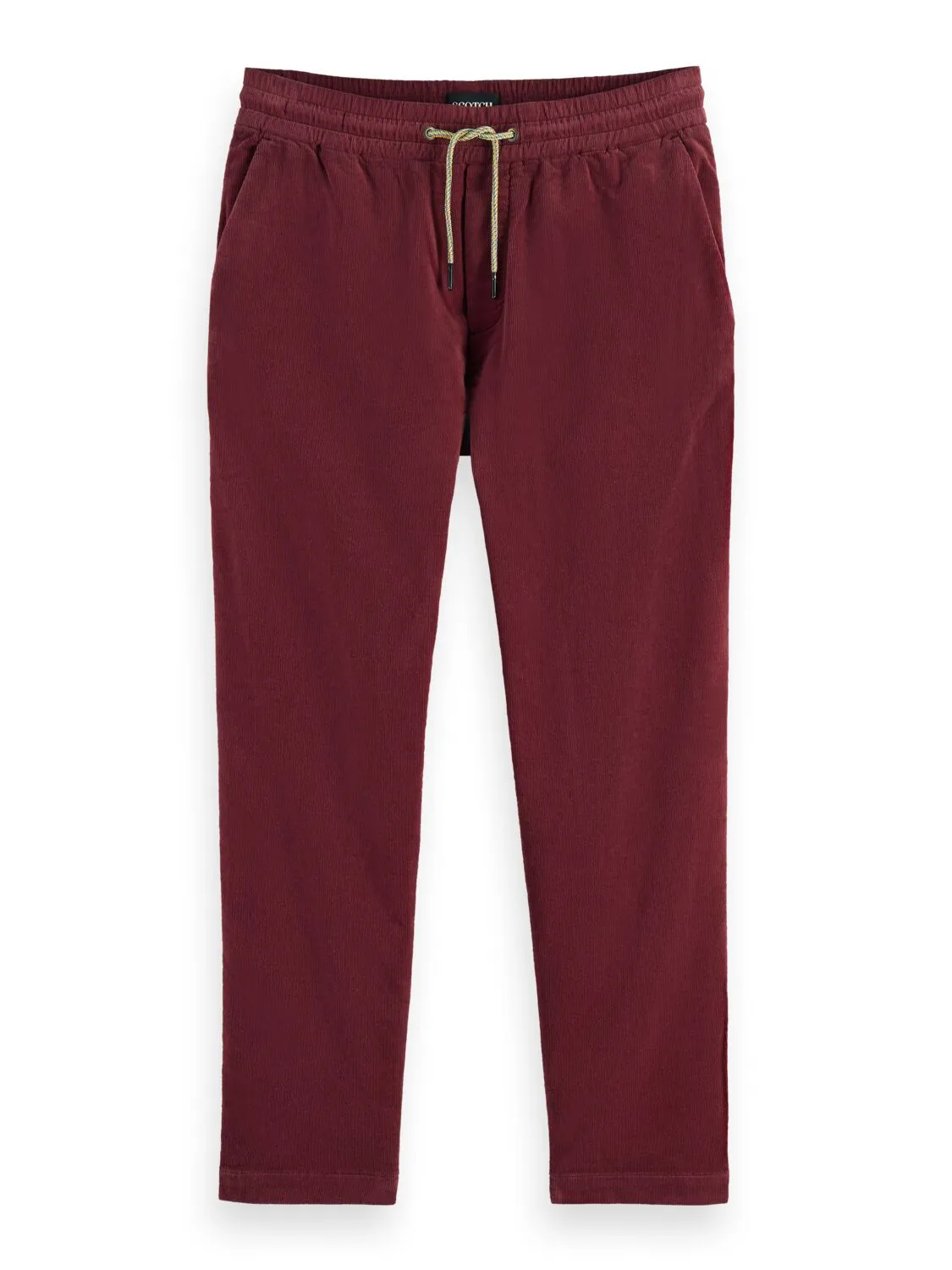 Scotch and Soda Fave Pincord Jogger - Bordeaux