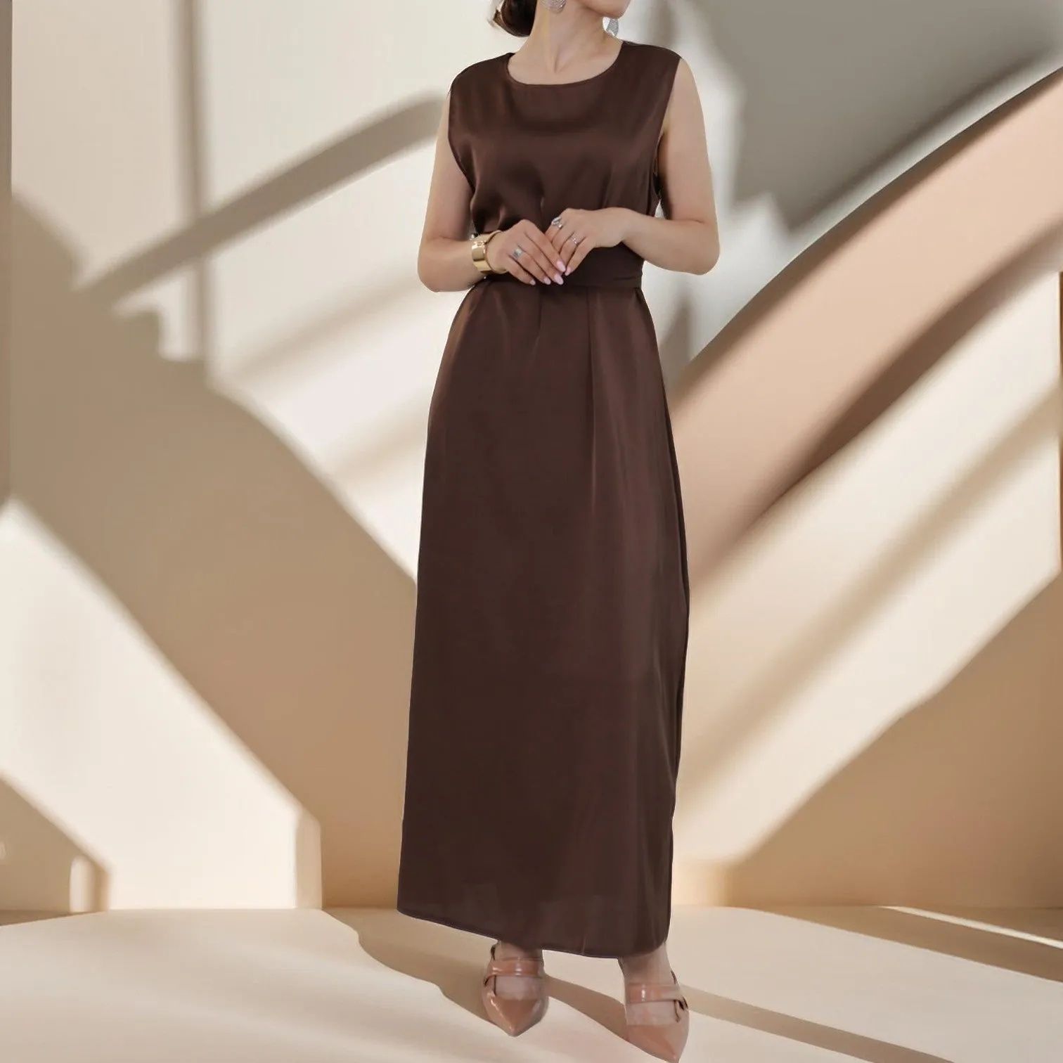 Silky Inner wear slip dress