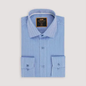 The Rogue Herringbone Dress Shirt | Classic Collar | Adjustable Barrel Cuff | 100% Cotton
