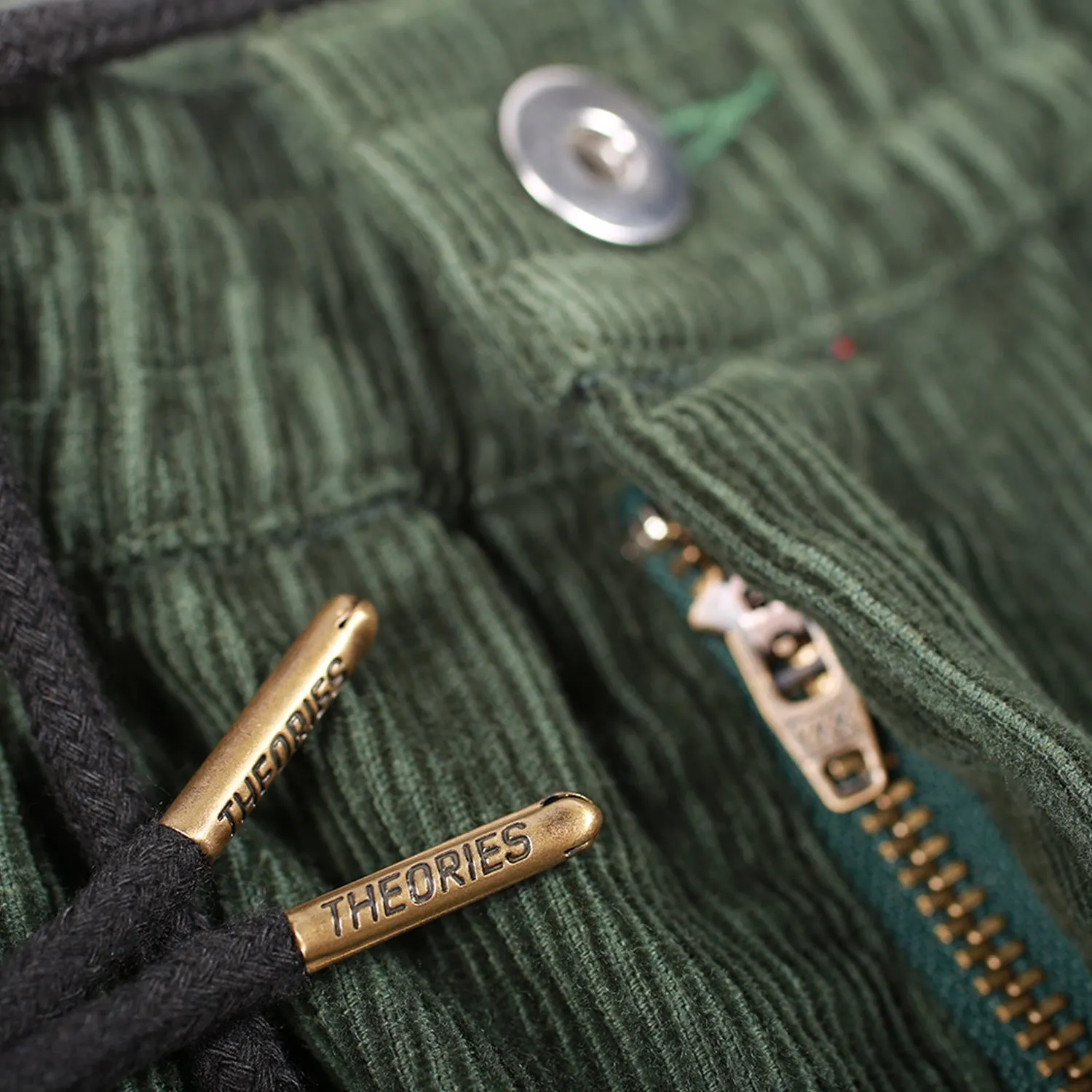 Theories Corduroy Lounge Shorts - Alpine