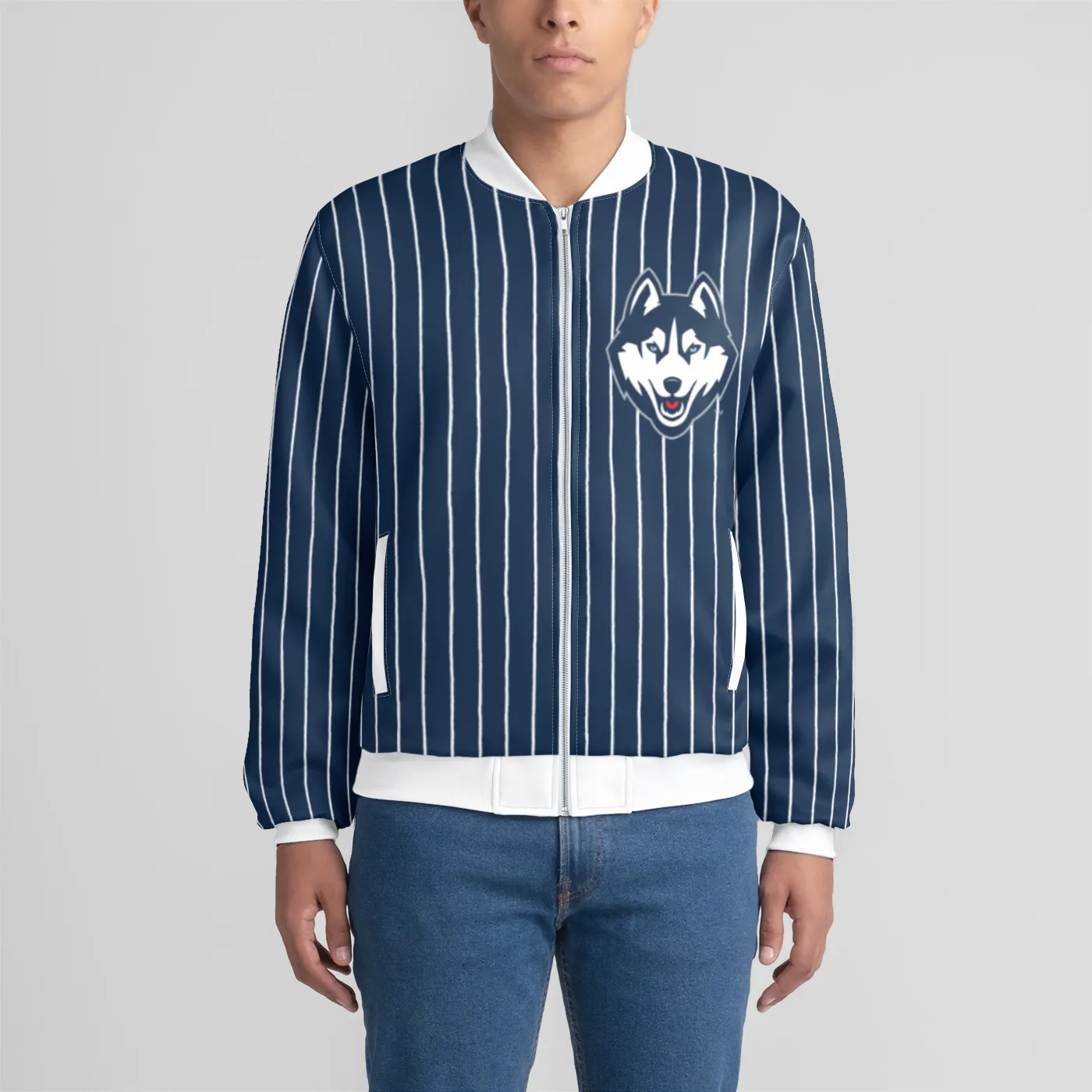 UCONN Bomber Jacket
