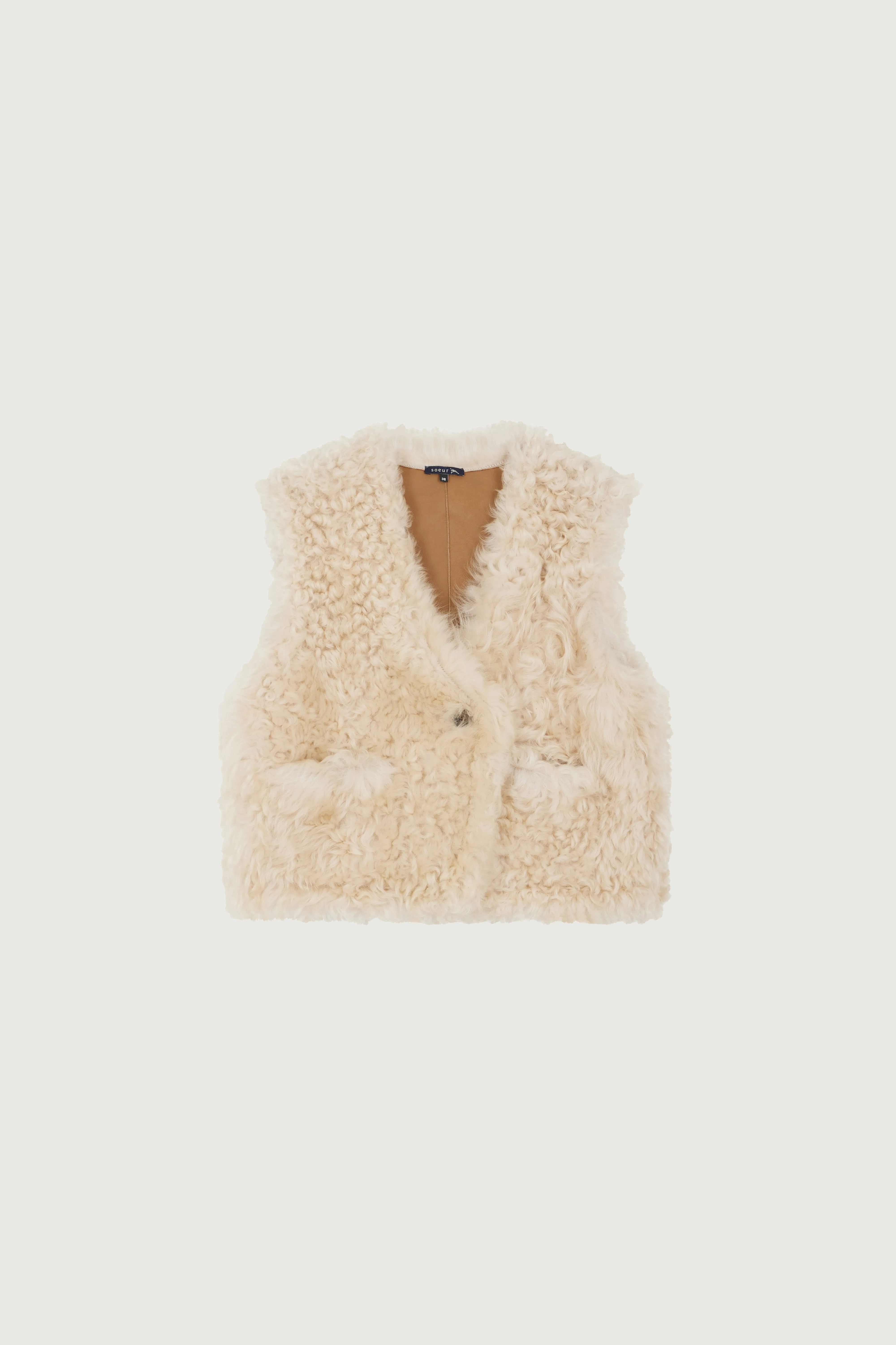 VESTE UDEN BEIGE