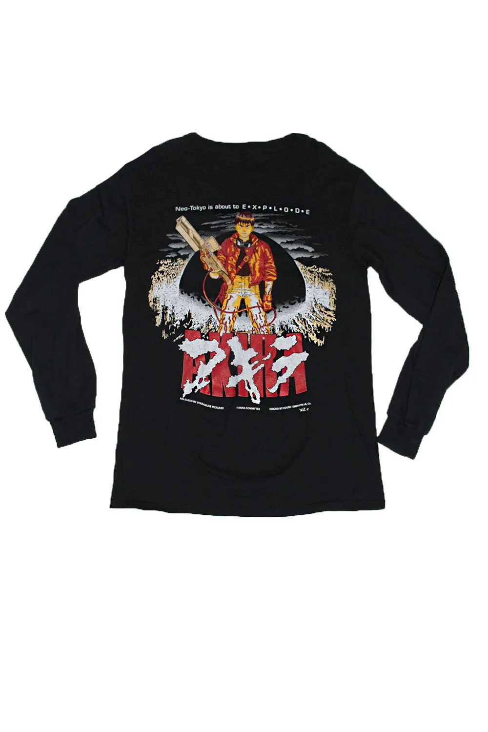 Vintage 90's Deadstock AKIRA Rare Anime Long Sleeve T-Shirt ///SOLD///