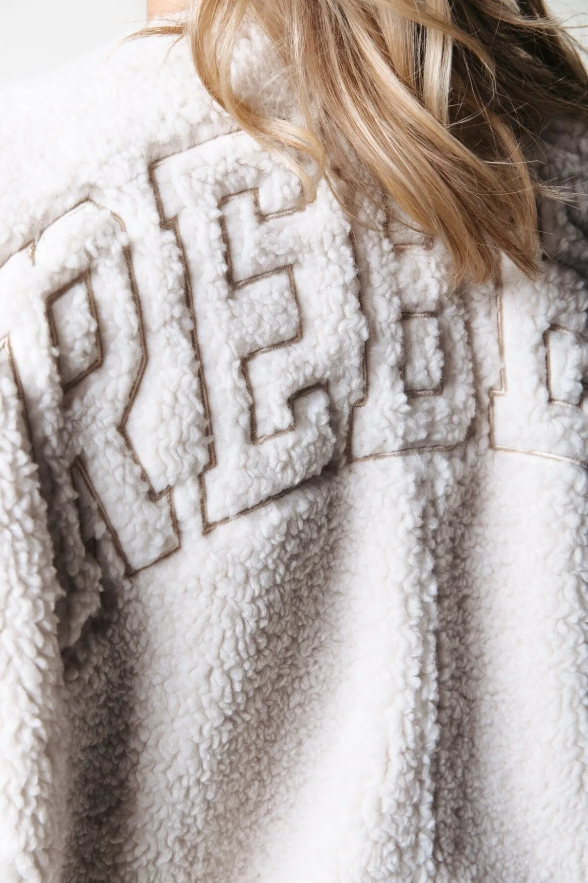 Yoni Teddy Gilet | Off white