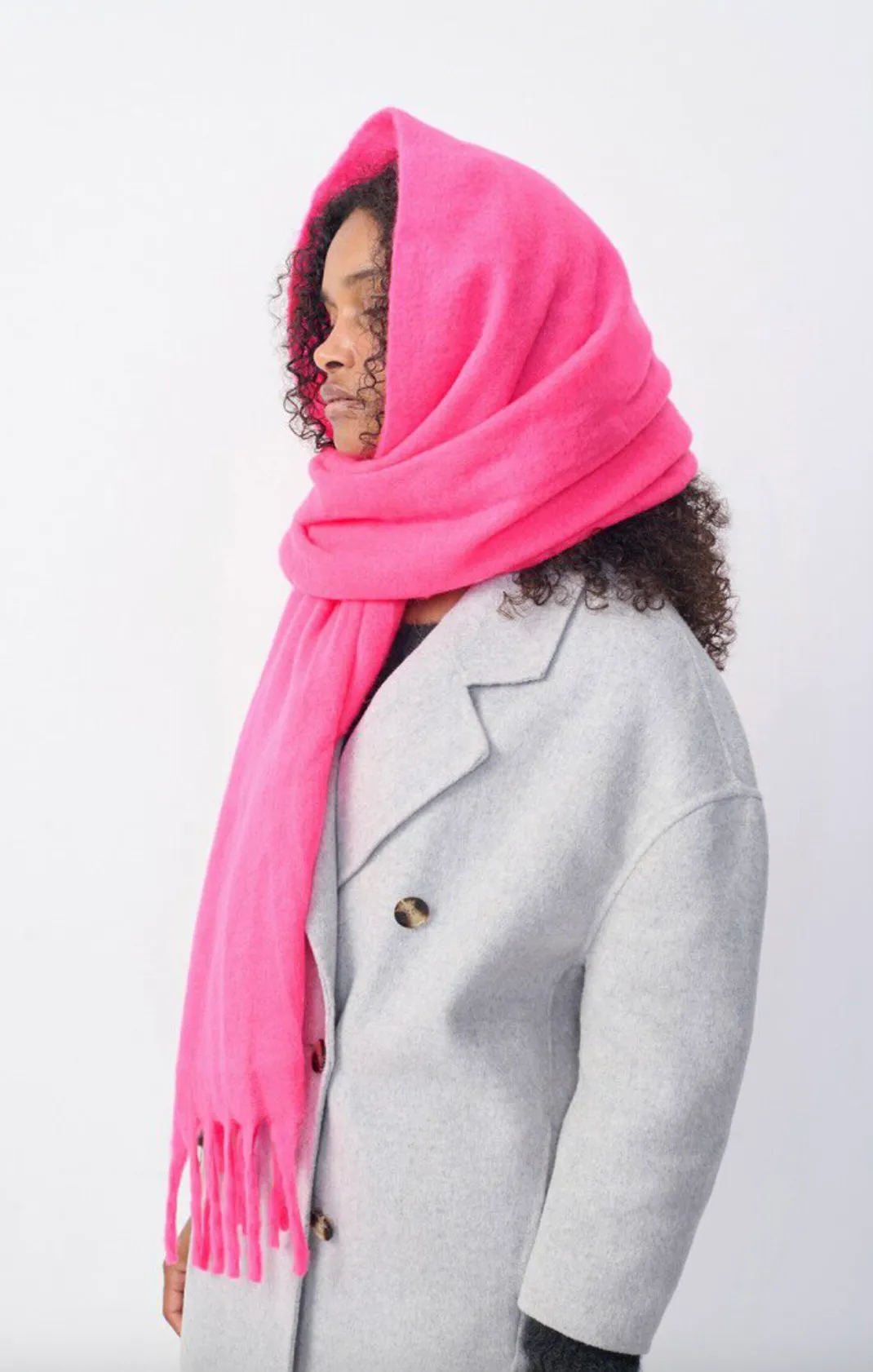 Zinaco Acid Pink Scarf